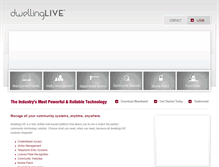Tablet Screenshot of dwellingliveguest.com